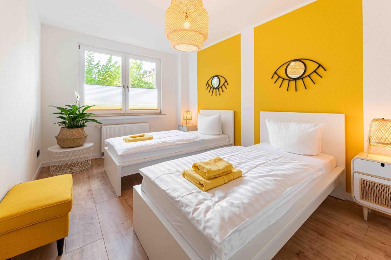 Apartment Elbkiez - Zentrale Lage In Dresden Bagian luar foto